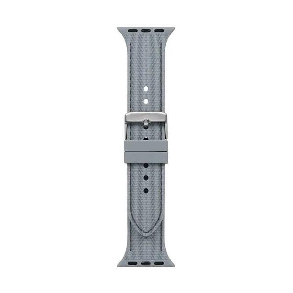 オウルテック Apple Watch（40/41/42mm）用レザーライクシリコンバンド 『mign...