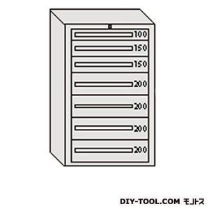 大阪製罐 デラックスキャビネット グレー 幅×奥行×高さ:811×557×1281mm DX1204G｜diy-tool