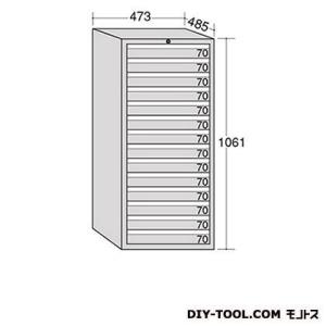 大阪製罐 ライゼットキャビネット Lグレー 幅×奥行×高さ:473×485×1061mm LZ1140L｜diy-tool