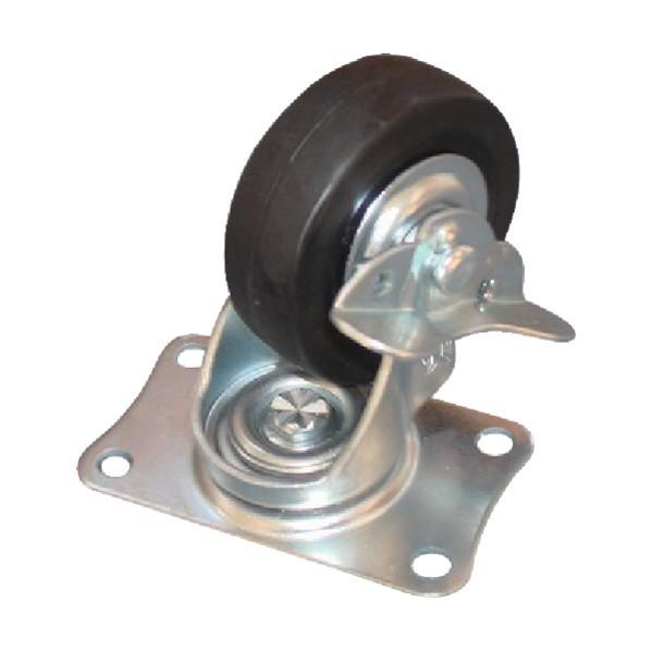 オーエム機器 取り替えキャスター自在ストッパ DL-75JS