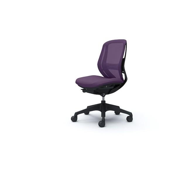 オカムラ シルフィー 肘なし 背メッシュ ロー ブラックボディ ハンガー無 ランバー有 樹脂脚 パー...