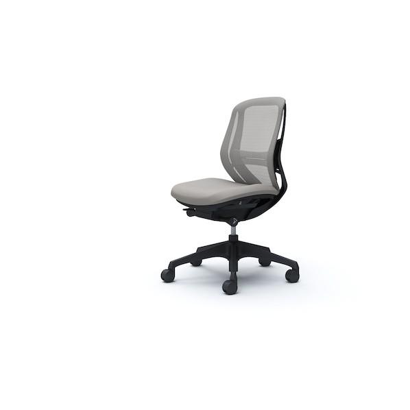 オカムラ シルフィー 肘なし 背メッシュ ロー ブラックボディ ハンガー無 ランバー有 樹脂脚 ライ...