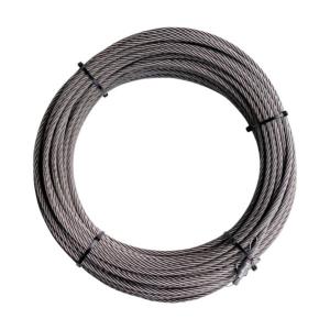 国産品　ユニック用ワイヤーロープ　8mm x 75m 純国産ユニッククレーン用ワイヤーロープ8mm 税込価格＆送料無料