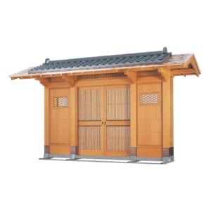 ※法人専用品※オンリーワンクラブ 数寄屋門 切妻5型 DR1-KR0115 1式