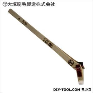 マルテー 白銀 目地刷毛 筋違 白 5号 D18×W38×H219(mm)｜diy-tool