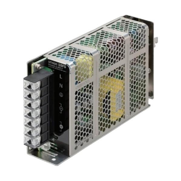 オムロン スイッチング電源 150W カバー付(DINレール取りつけ) S8FS-G15024CD-...