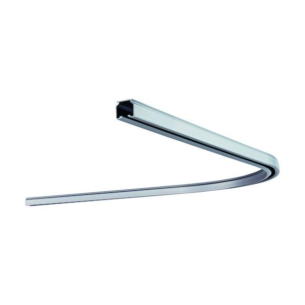 岡田装飾金物 D25カーブレール800×800×300Rアルミ 9L01-AS 1点