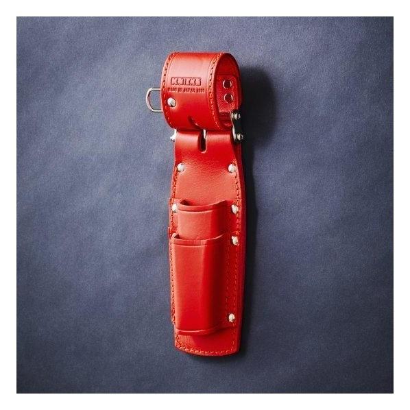 岡田製作所 KNICKSニックス チェーン式親子2段ペンチホルダー KR-201PLDX レッド 1...