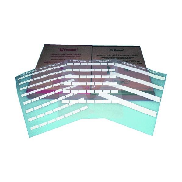 パンドウイット レーザープリンタ用セルフラミネートラベル白 356 x 254 x 38 mm S1...