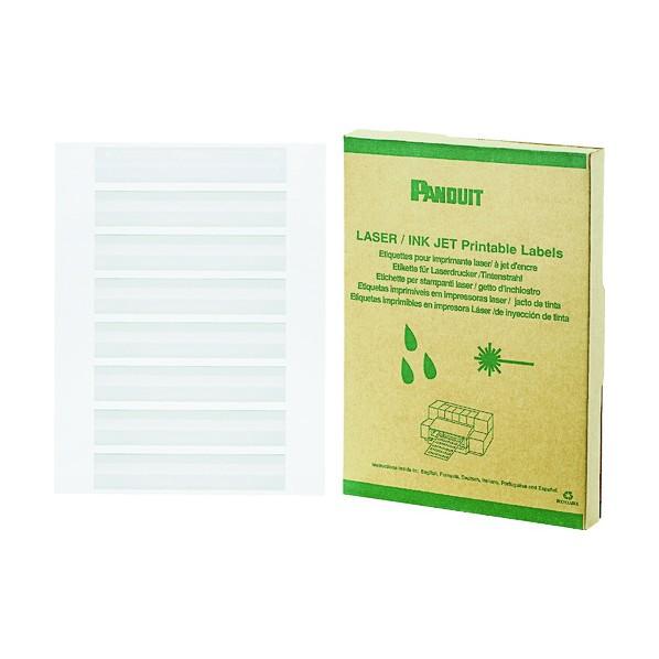 パンドウイット レーザープリンタ用回転ラベル白（２５００本入） 305 x 222 x 32 mm ...