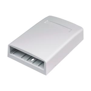 パンドウイット 光ファイバー マルチメディアアウトレット 4個口 白    836-0619 CBX4WH-AY  1個