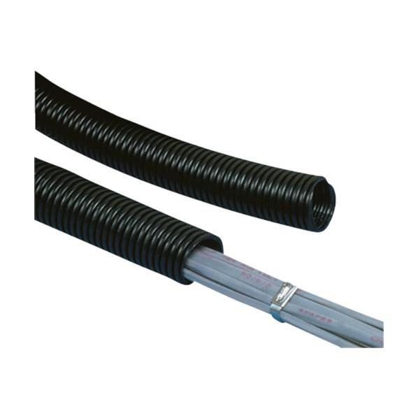 パンドウイット コルゲートチューブ耐熱性ナイロン６スリットなし黒 CLTS38N-C