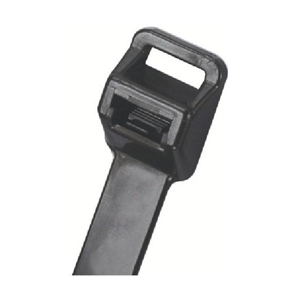 パンドウイット パンドウイット　リリースタイ　取り外し可能ナイロン結束バンド　耐候性黒　１００本 1...