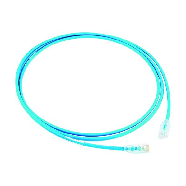 パンドウイット カテゴリ6A細径パッチコード 青 0.5m UTP28X0.5MBU 1本