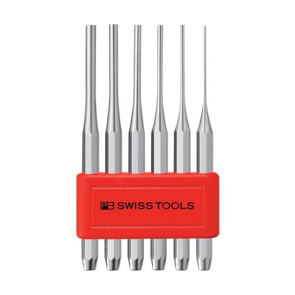 PBスイスツールズ 平行ピンポンチセット パックなし 755.BL 6本