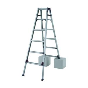 ※法人専用品※ピカ 【車上渡し】四脚アジャスト式脚立かるノビSCL型5〜6尺 1640 x 595 x 170 mm SCL-180A