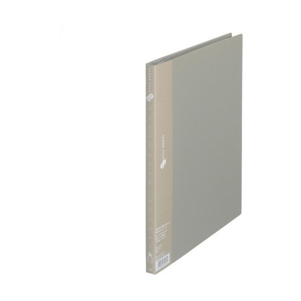プラス クリアーファイル20P FC-122EL A4S 灰 815833 FC-122EL GY(...