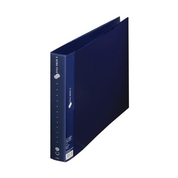 プラス 2リングファイルFC-171RF B4E 35mmネイビー 84611 ネイビー FC-17...