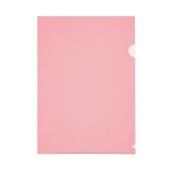 プラス 高透明カラークリアホルダ 10P RD FL-184HO 80164 FL-184HO RD...