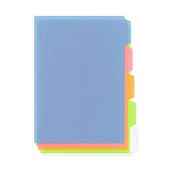 プラス カラーインデックスシート FL-103CH 5山5枚 88161 FL-103CH 5セット