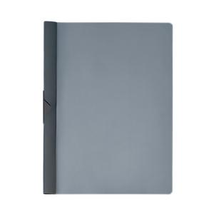 プラス スライドクリップファイル FS-141PH 濃灰 422631 FS-141PH DGY 1点