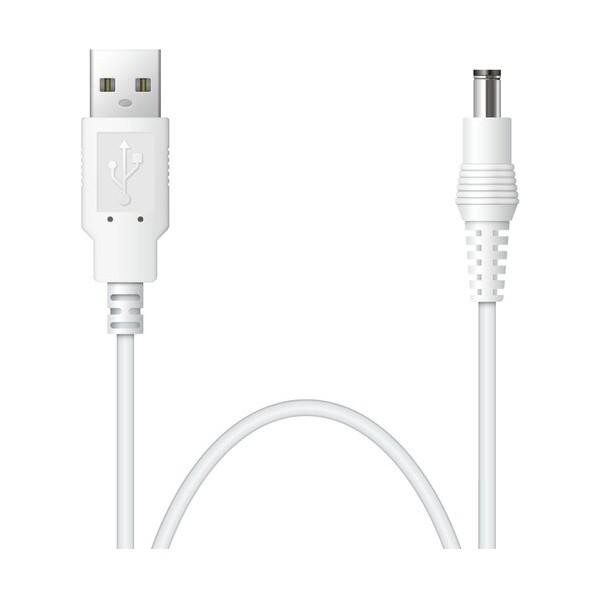 プラス 538202）プラス 温湿度LEDアラームAT-TH03用USB-DC電源ケーブル AT-U...