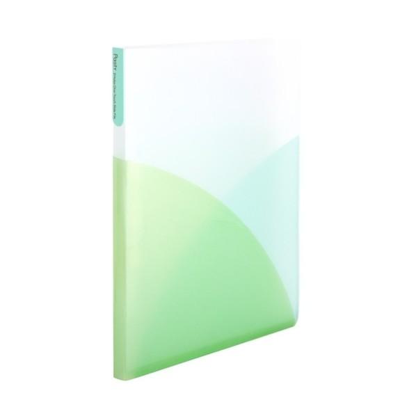 プラス 98855）Pasty2穴ワンタッチスライドファイルMG マスカットグリーン FL-110O...