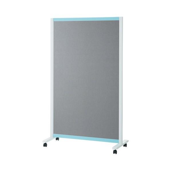 プラス WB掲示板衝立 VSC-0915BNK-BL キャスター脚 (740243) VSC-091...