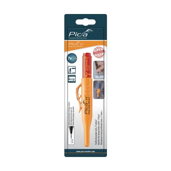 Pica Marker社 Pica-Ink ディープホールマーカー 赤 150/40/SB/03 1...