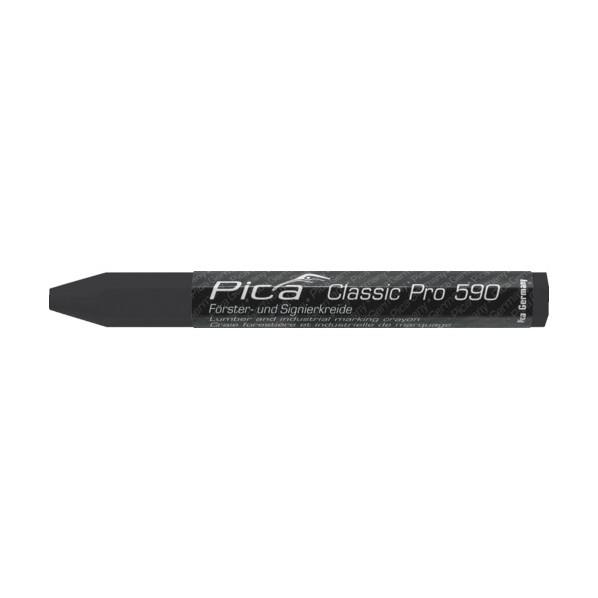 Pica Marker社 Pica Classic Pro 木材&amp;工業用クレヨン 黒 590/46 ...