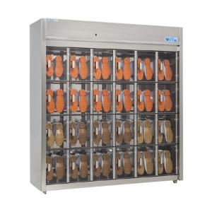 ピオニー 長靴用オゾン殺菌庫【乾燥機能付き】 エキシマシリーズ2458×550×H1950 ESD-48 1台