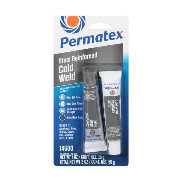 Permatex社 金属用エポキシ接着剤 コールドウエルドボンディング グレー 主剤 28、硬化剤 ...