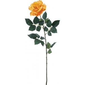ポピー キングサテンローズ OR 全長78cm 花径12cm FA -6761
