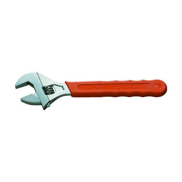 エビ印 モンキレンチ（絶縁機能付グリップ）２５０ｍｍ 305 x 93 x 19 mm S36 1点