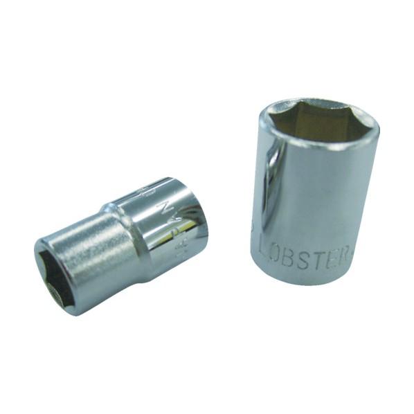 エビ印 ソケット 6角 差込角6.35mm シルバー 12.0mm LM212S 1点