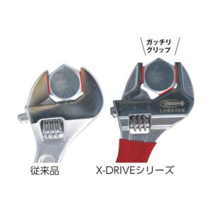 エビ印 ハイブリットモンキレンチXグリップ20...の詳細画像2