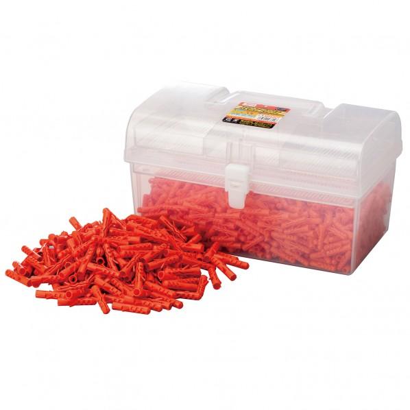 エビ印 モンゴナイロンプラグ（１２００本入り） 281 x 170 x 171 mm MP630T ...