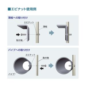 エビ印 ブラインドナット アルミ エコパック ...の詳細画像2