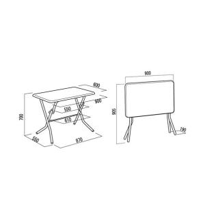 ※法人専用品※ルネセイコウ スタンドタッチテー...の詳細画像1