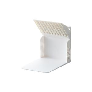 リヒトラブ 1冊でも倒れないブックスタンド Mini ホワイト 90×120×122mm A3578-0 1点
