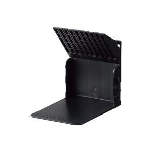 リヒトラブ 1冊でも倒れないブックスタンド Mini ブラック 90×120×122mm A3578-24 1点