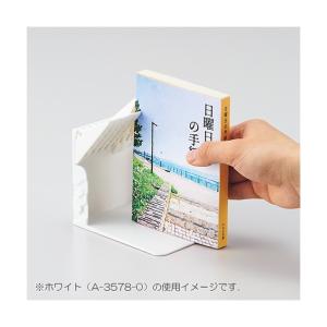 リヒトラブ 1冊でも倒れないブックスタンド M...の詳細画像2