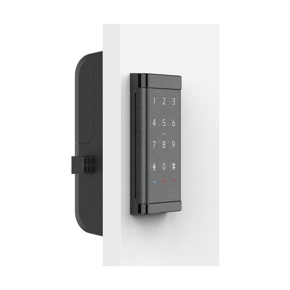 ※法人専用品※ロックマンジャパン デジタルドアロックLC-902 ブラック ID-902 1S