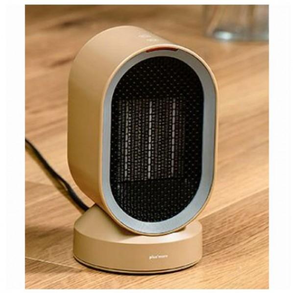 ライフオンプロダクツ 首振り機能付 セラミックヒーター&amp;ファン キャメル 116X116X212mm...