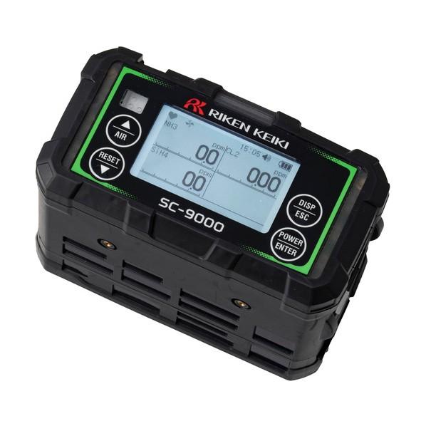 理研計器 携帯型マルチ毒性ガス検知器 SC-9000（アンモニア・塩素）充電池仕様【Bluetoot...