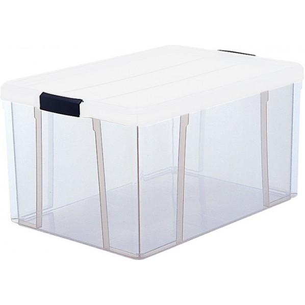 岐阜プラスチック ソフィアボックス S-04 クリアー 440×635×325(mm) ASH130...