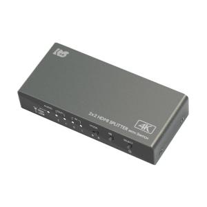 ラトックシステム 入力切替機能付HDMI分配器(ダウンスケール対応) RS-HDSP22-4K｜diy-tool
