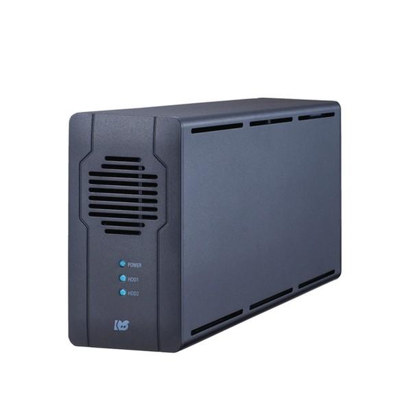 ラトックシステム USB 5Gbps RAIDケース（3.5インチHDD2台用） RS-EC32-R...