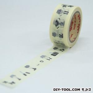 Rink OTOMEイエロー装飾マスキングテープ 20mmx7m｜diy-tool