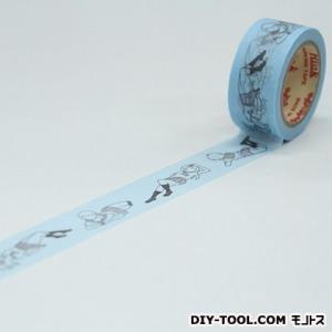 Rink OTOMEブルー装飾マスキングテープ 20mmx7m｜diy-tool